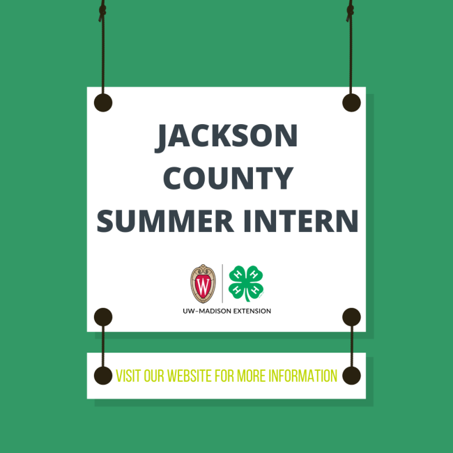 Extension Jackson County University of WisconsinMadison